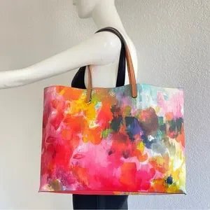 Tory burch watercolor tote shop